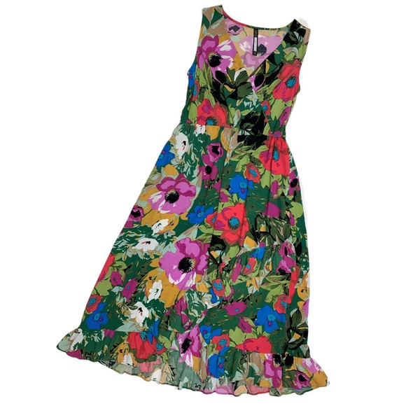 Plenty by Tracy Reese Floral Faux Wrap Dress - Picture 3 of 16